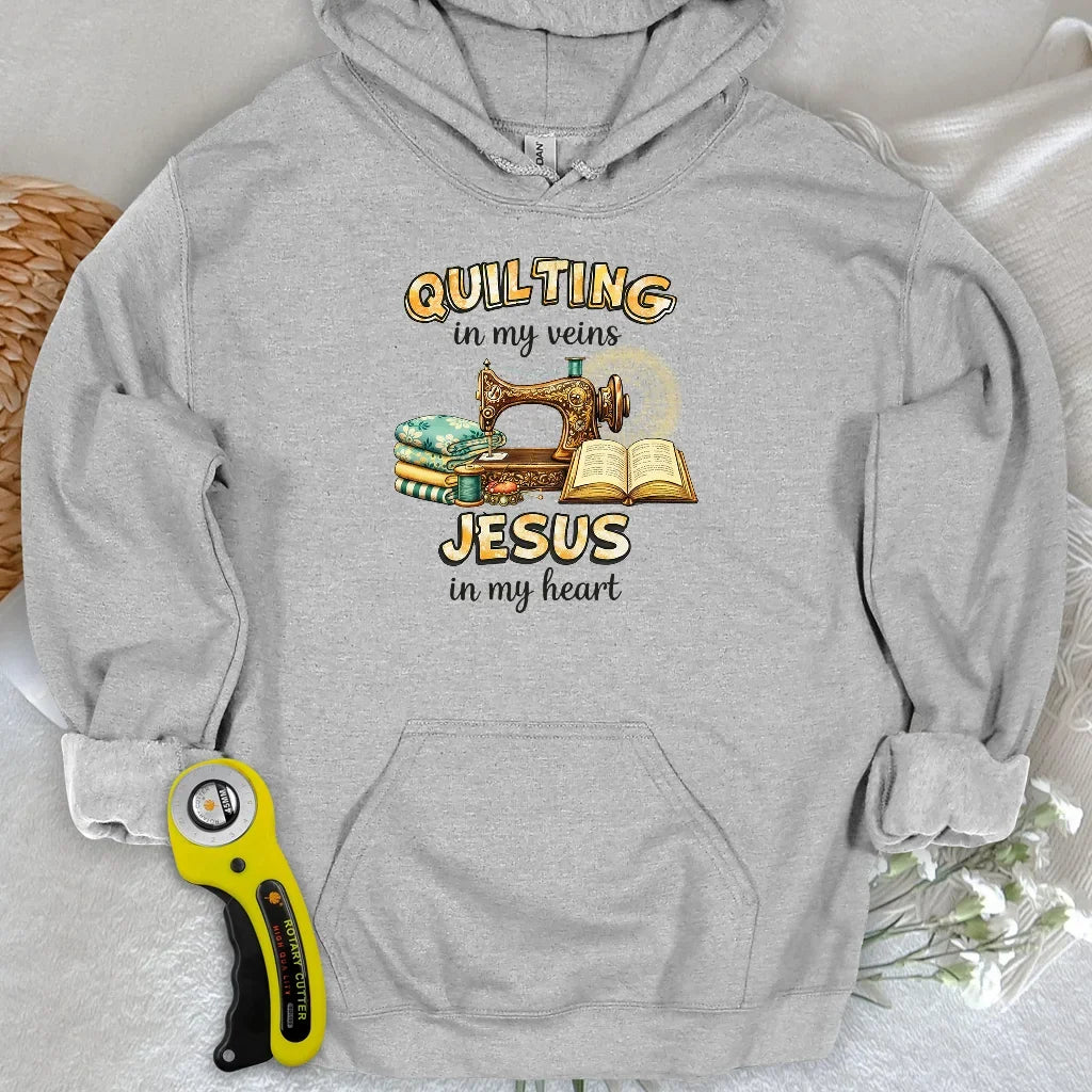 Sewn With Jesus Hoodie