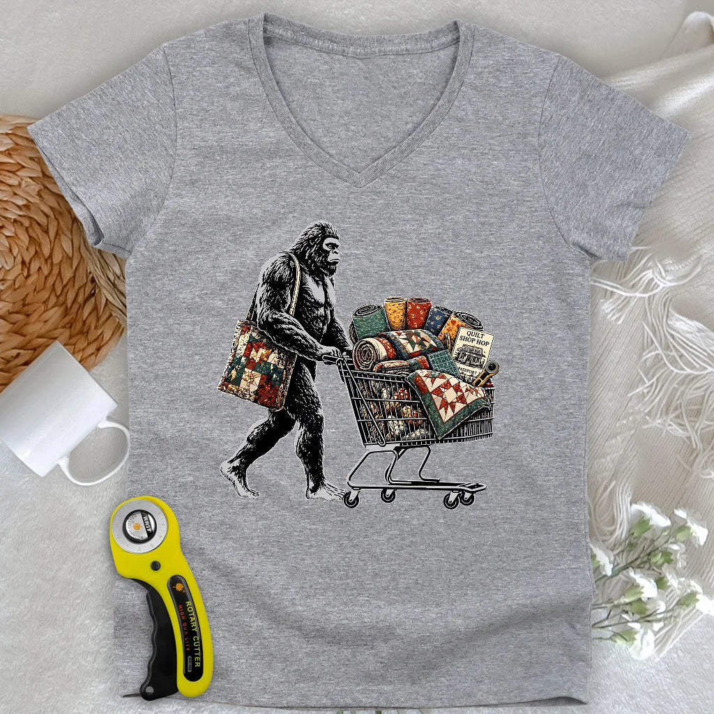 Shop Hop Lady V-neck