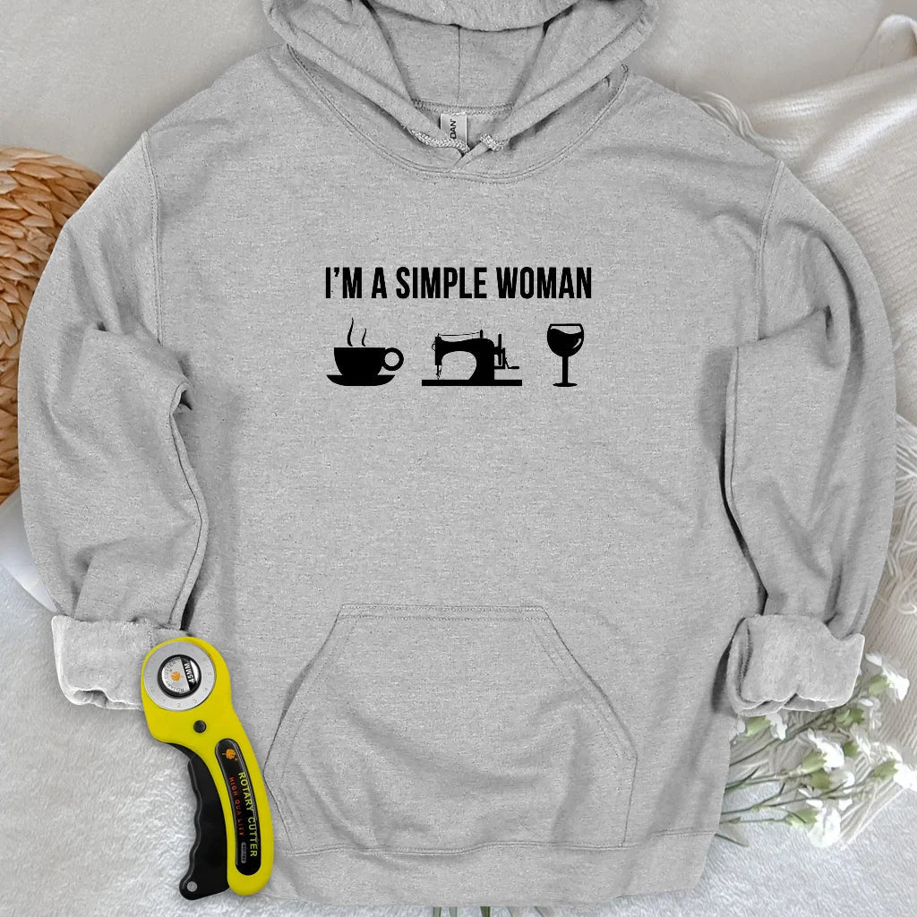 Simply Sip and Sew Hoodie