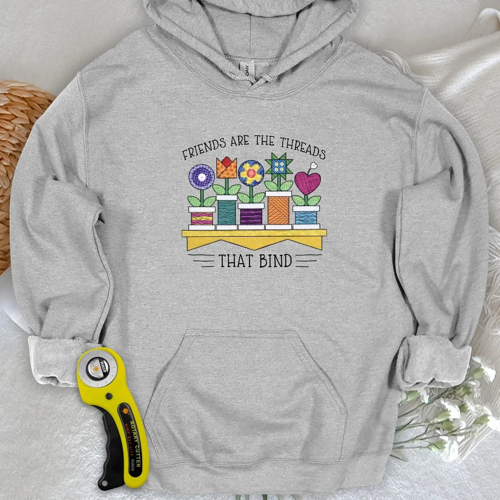 Spool Flowers Hoodie