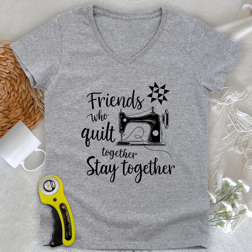 Stay Together Lady V-neck
