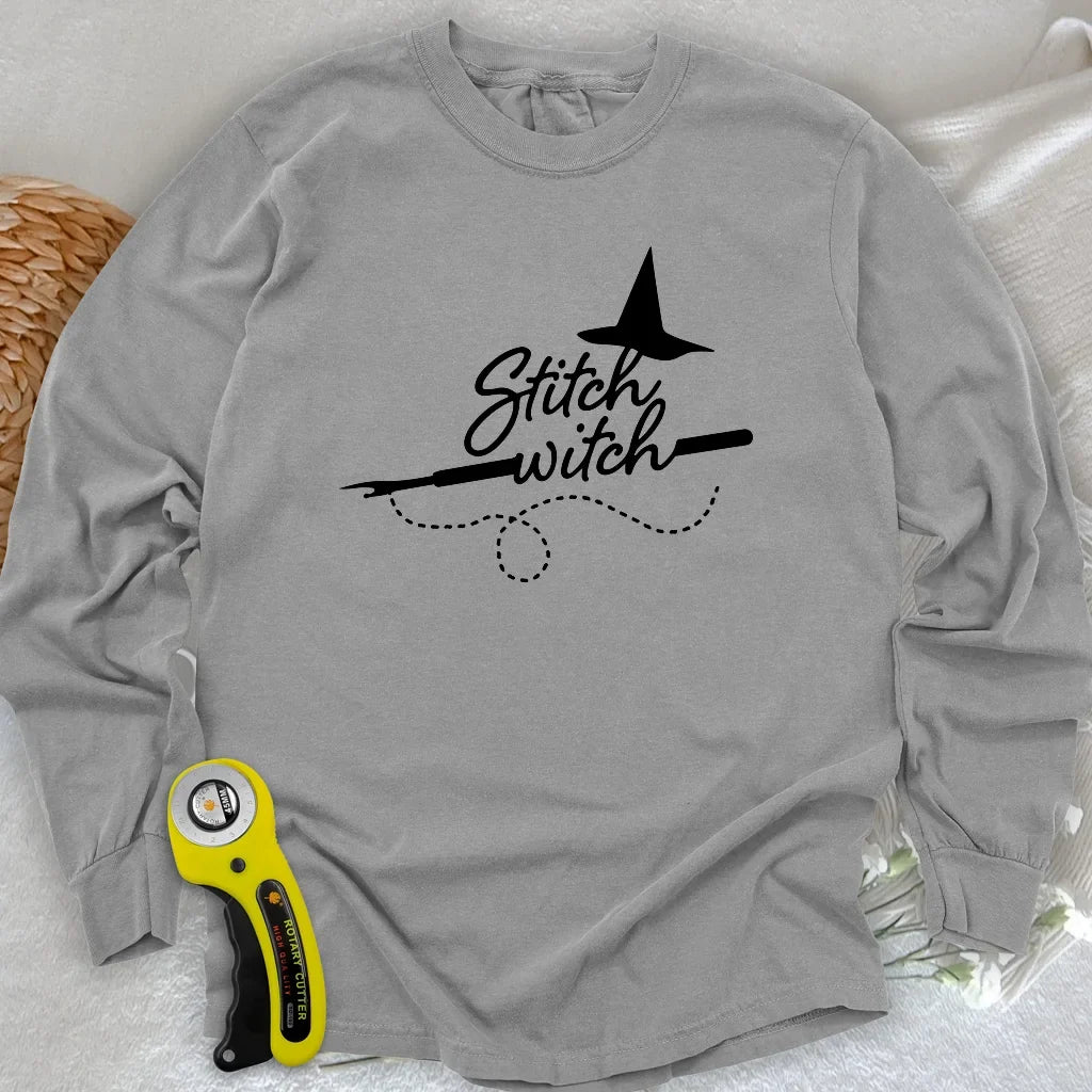 Stitch Witch Long Sleeve T-shirt