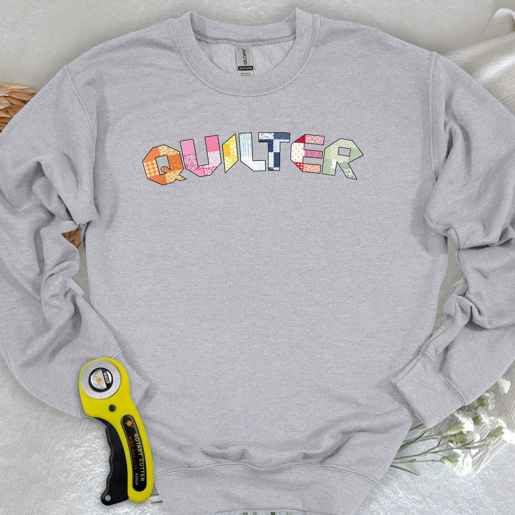 The Quilter's Studio Sampler Sweatshirt