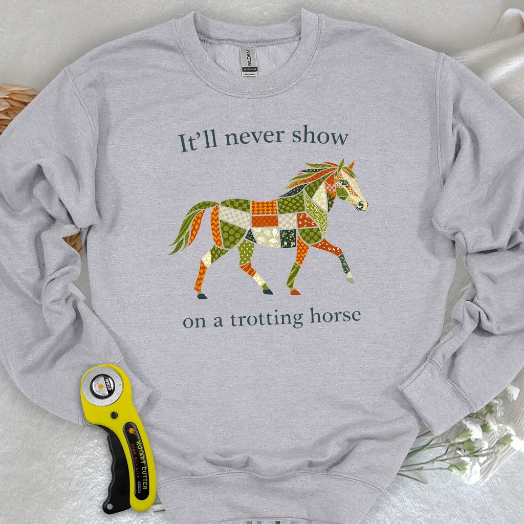 Trotting Horse Rule Sweatshirt