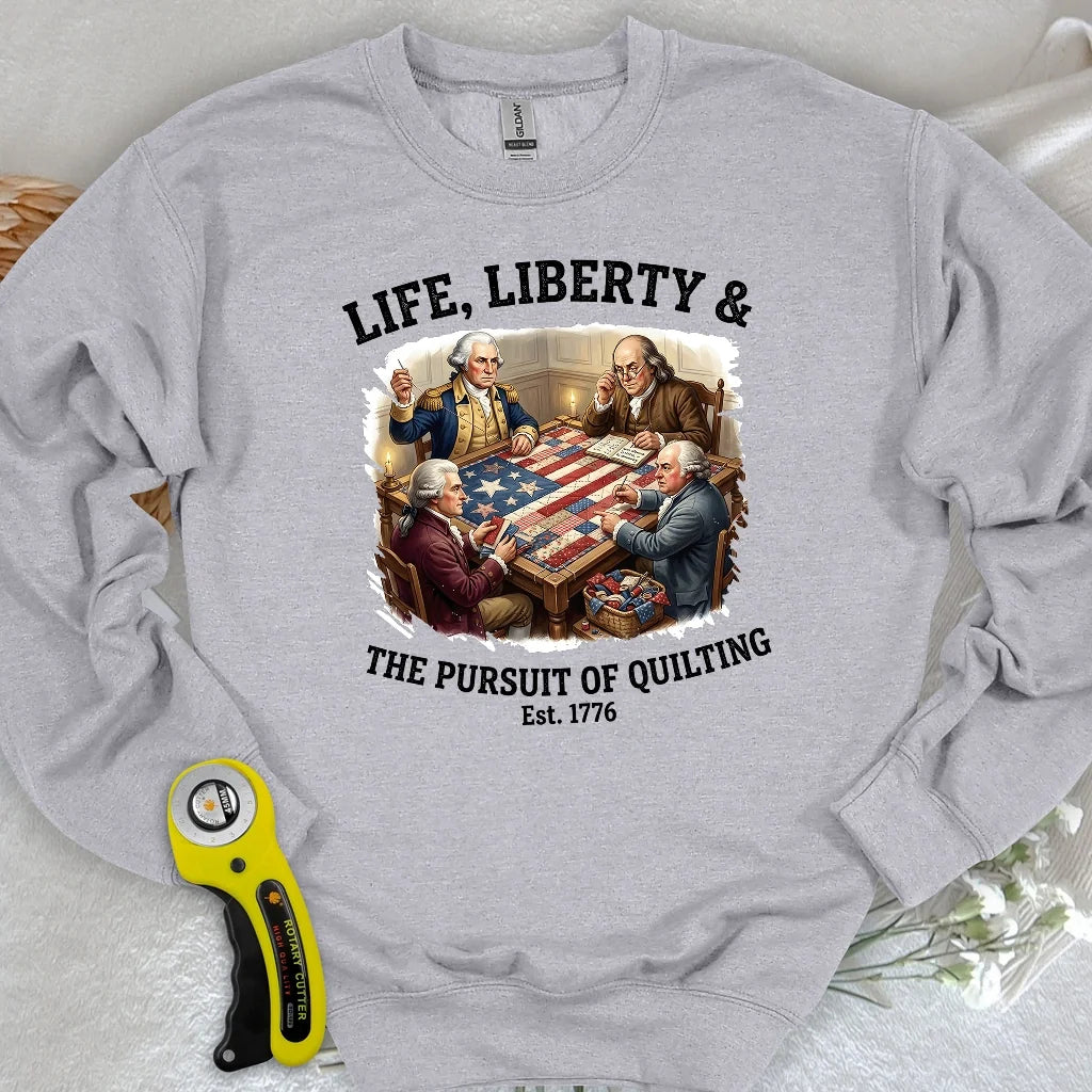 United We Quilt 1776 Sweatshirt