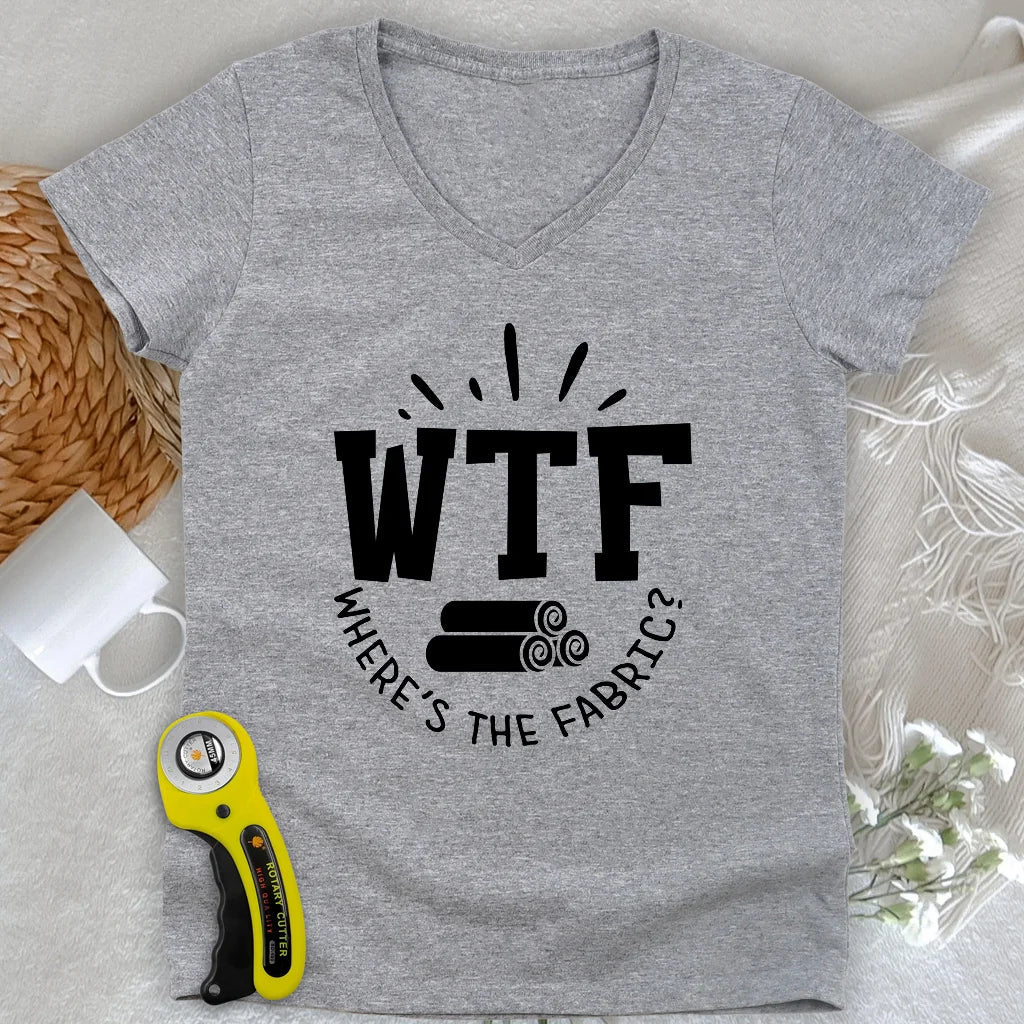 WTF Lady V-neck