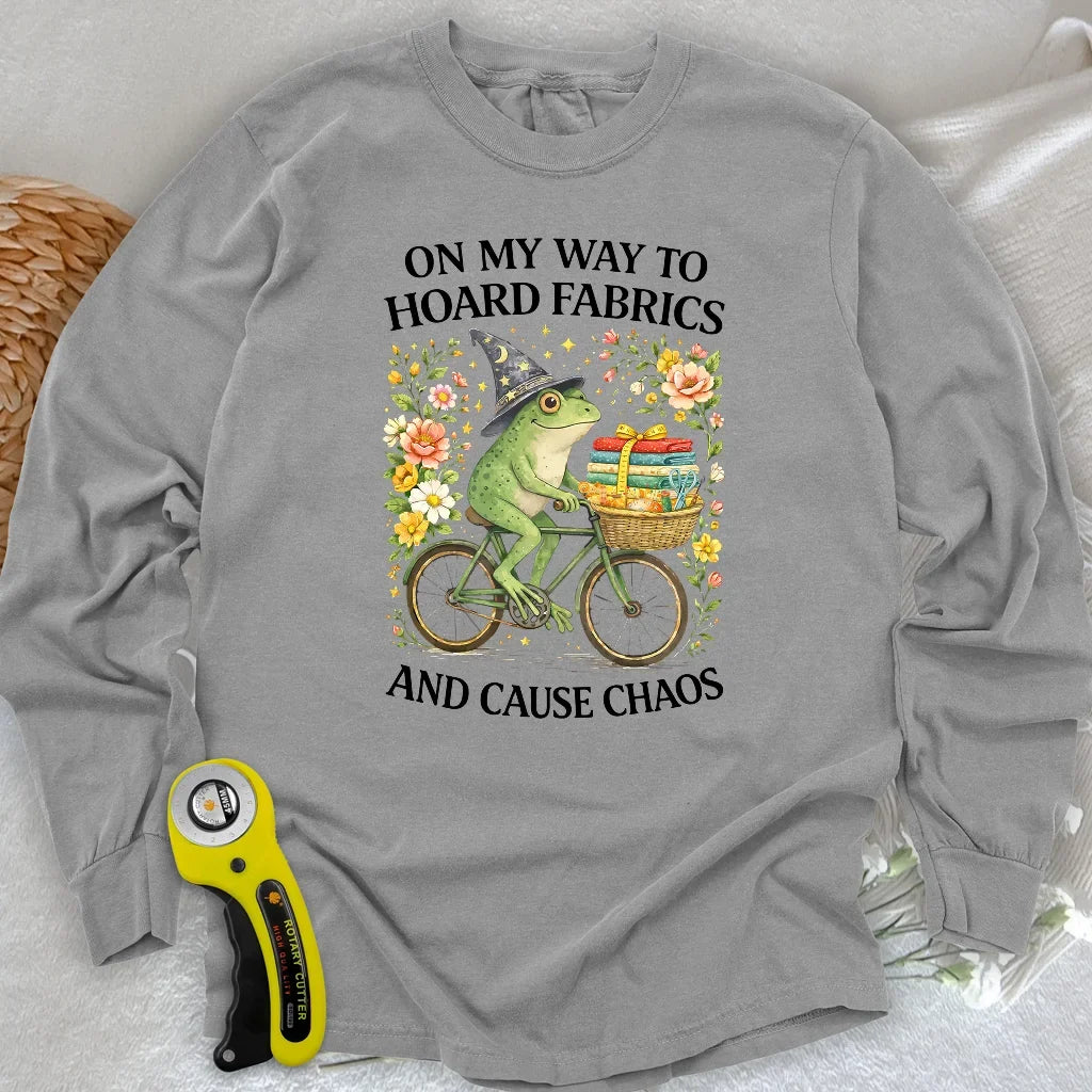Way To Hoard Fabric Long Sleeve T-shirt
