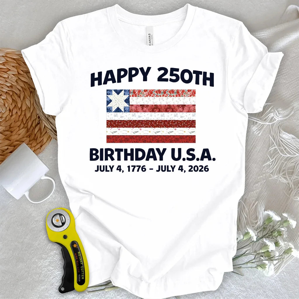 250 Years Pieced with Pride T-Shirt
