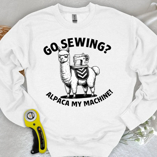 Alpaca Machine Sweatshirt