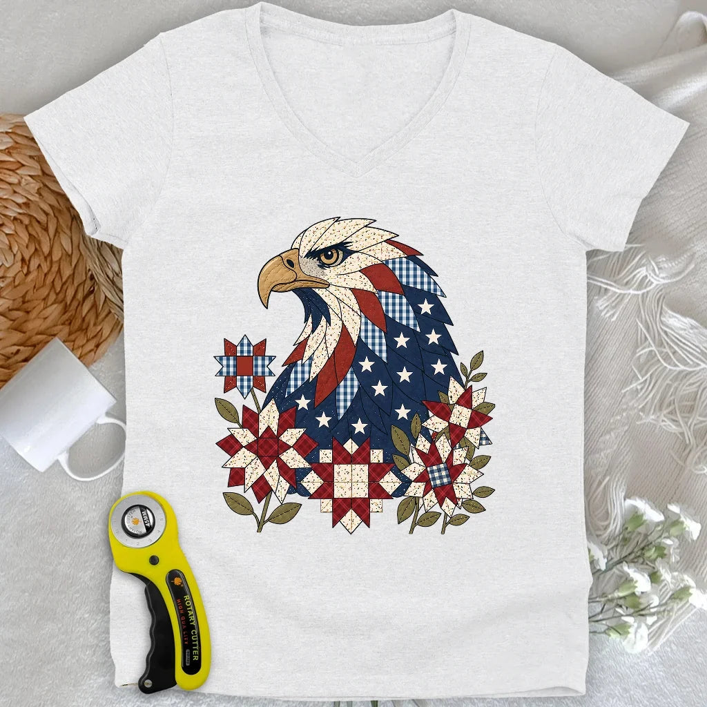 American Eagle Lady V-neck