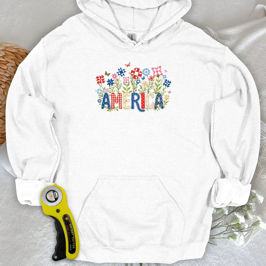 Appliqué America Hoodie