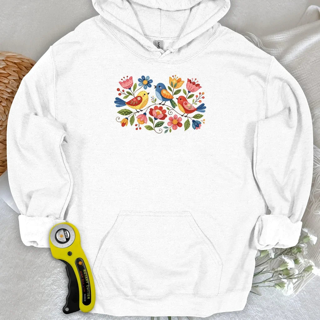 Appliqué Garden Hoodie
