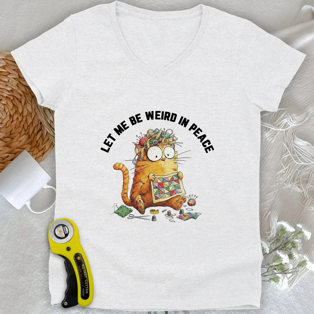 Be Weird Lady V-neck