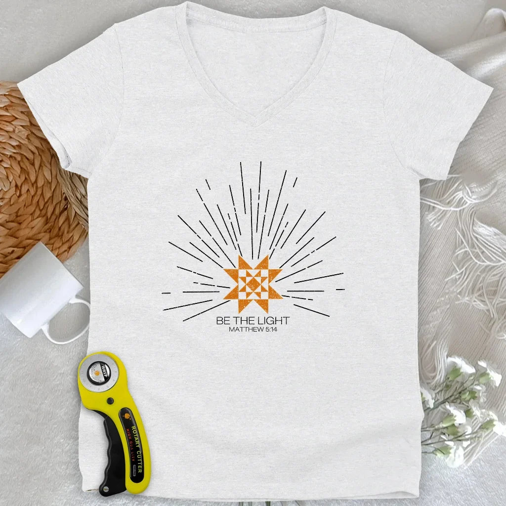 Be the Light Lady V-neck