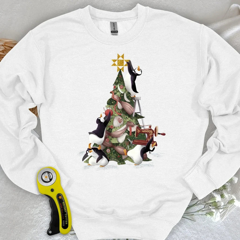 Blizzard Quilt Crew Sweatshirt