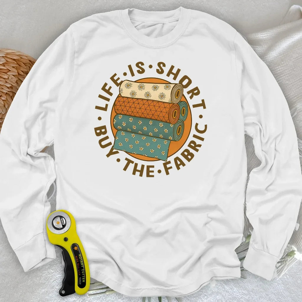 Buy The Fabric Long Sleeve T-shirt