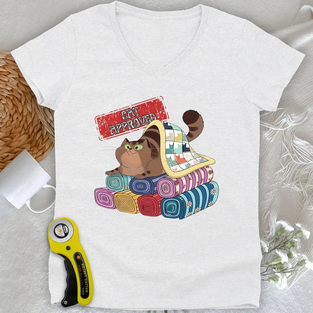 Cat Approved Lady V-neck