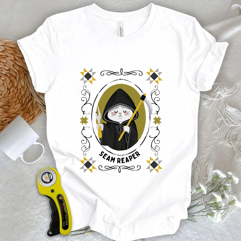 Cat Seam Reaper T-shirt