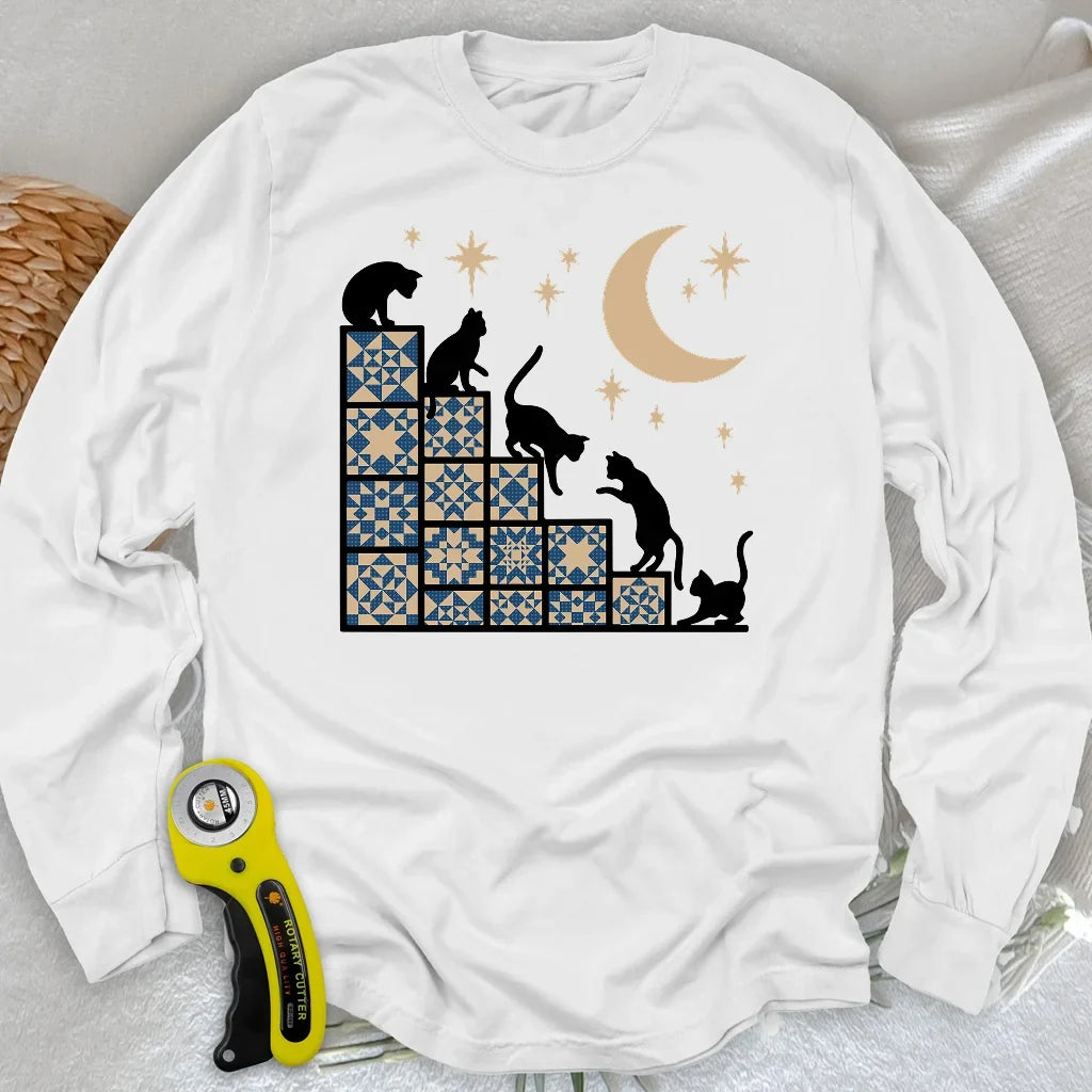 Climbing to the Moon Long Sleeve T-shirt