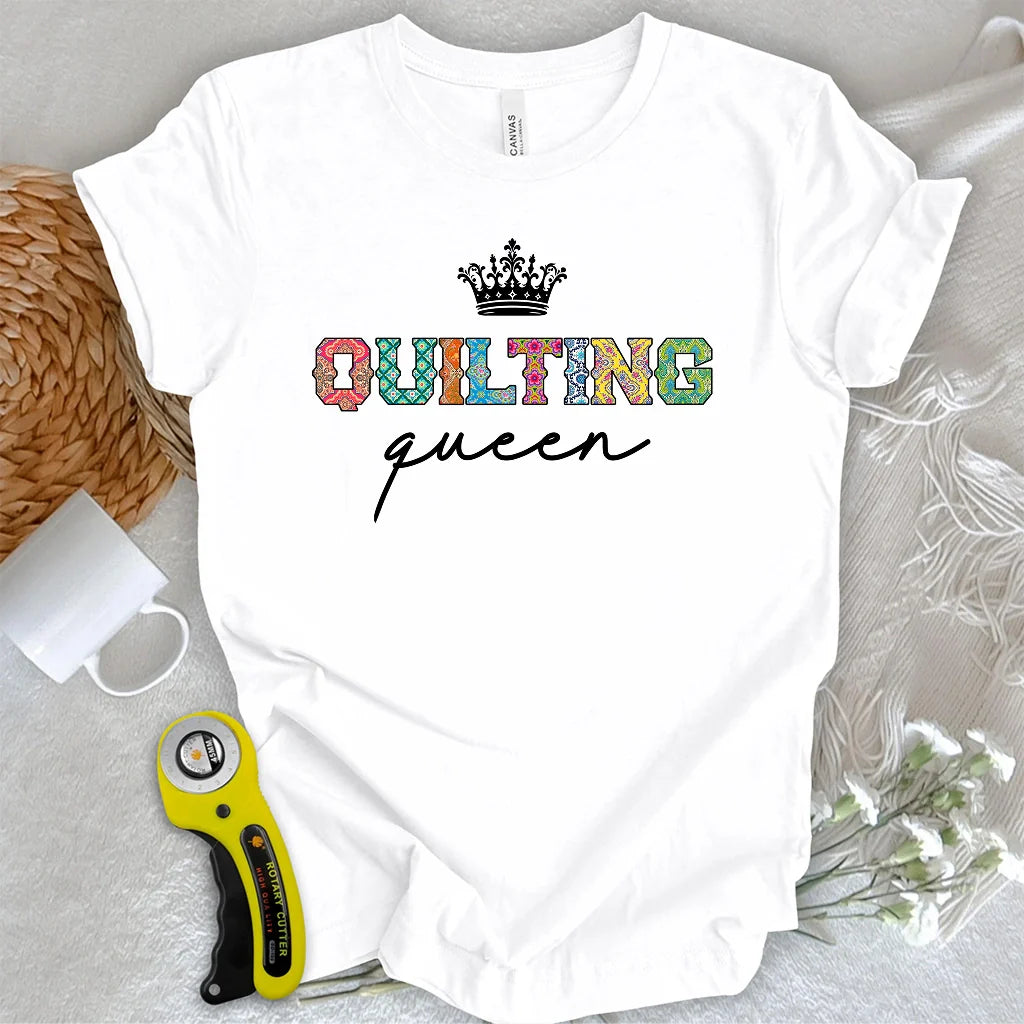 Crowned in Patchwork T-shirt
