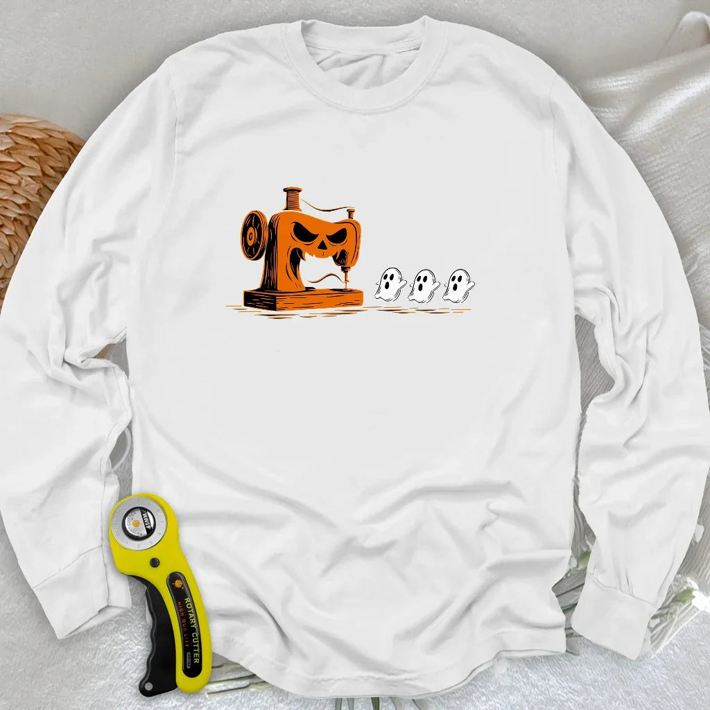 Demon Stitch Machine Long Sleeve T-shirt