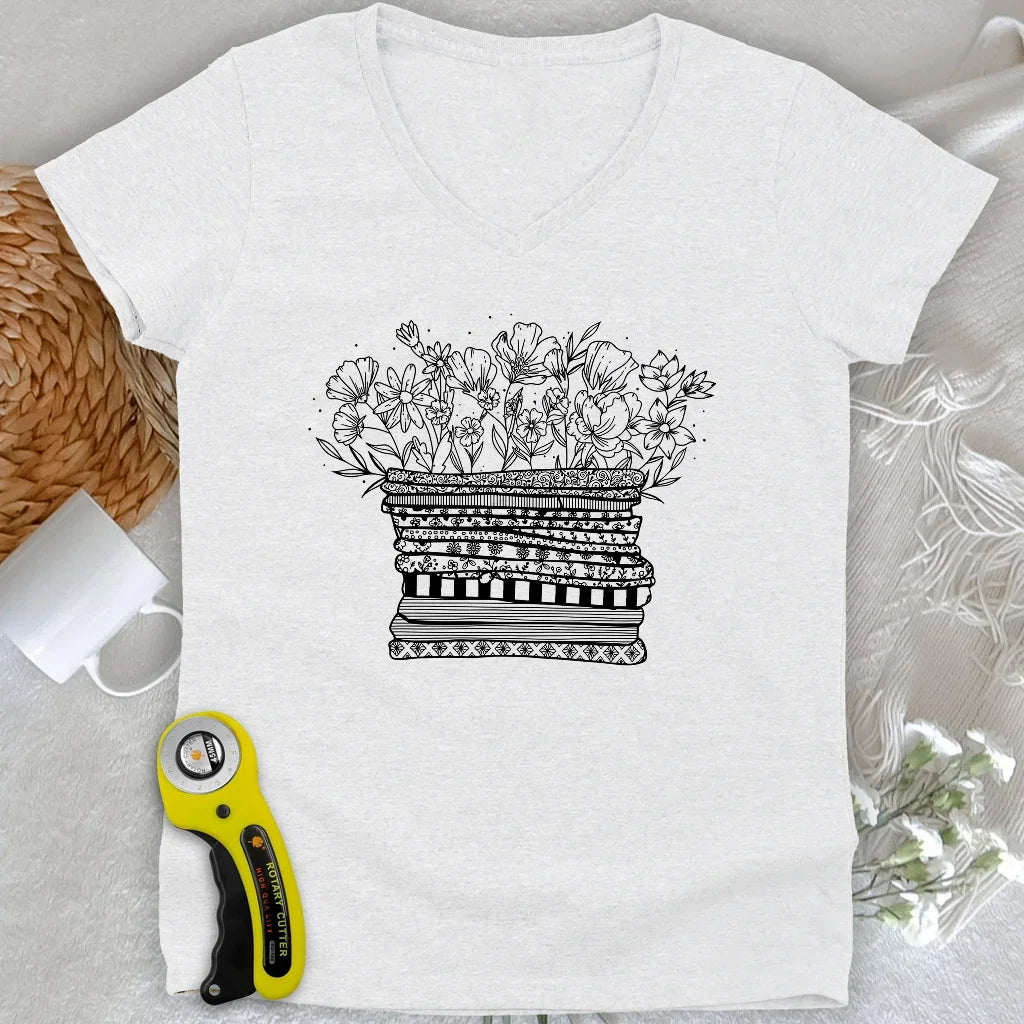 Dreammy Fabric Lady V-neck