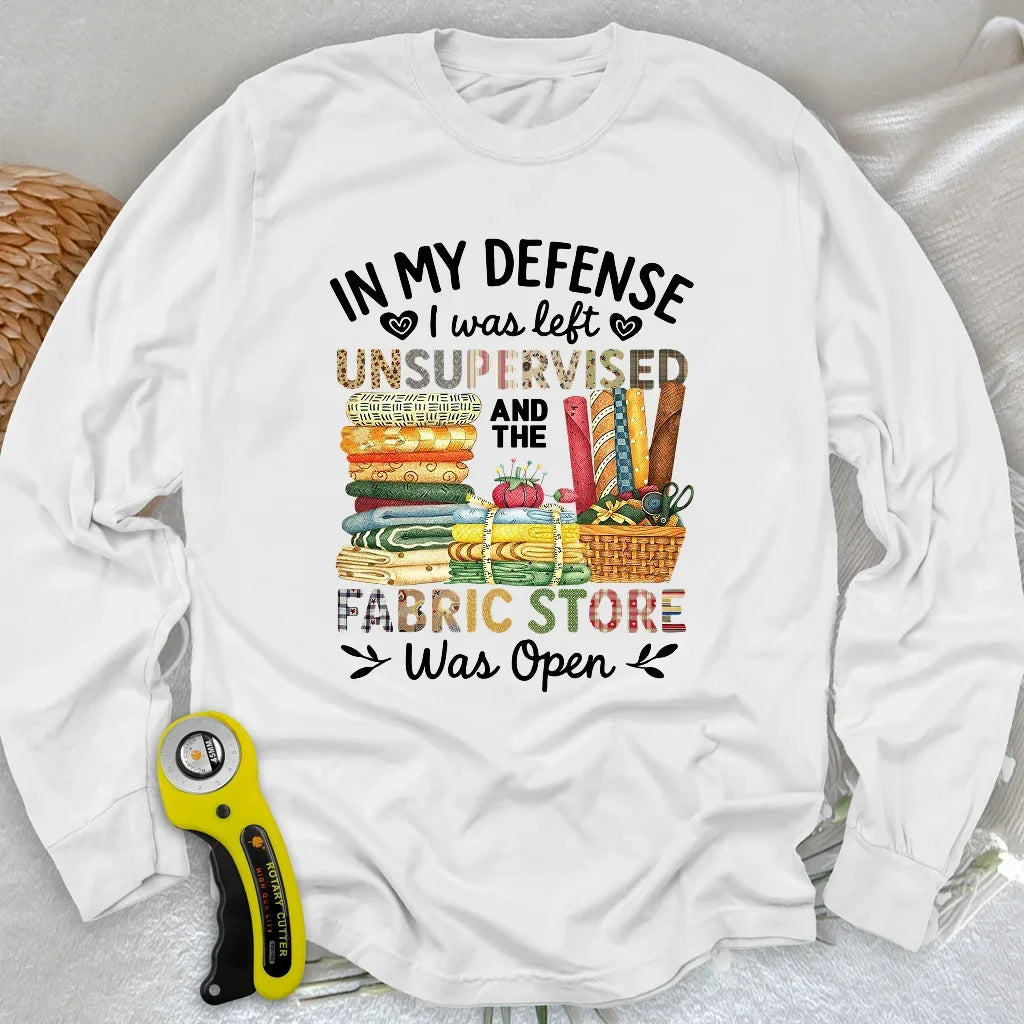 Fabric Mischief Long Sleeve T-shirt