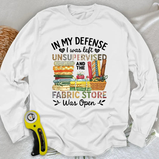 Fabric Mischief Long Sleeve T-shirt