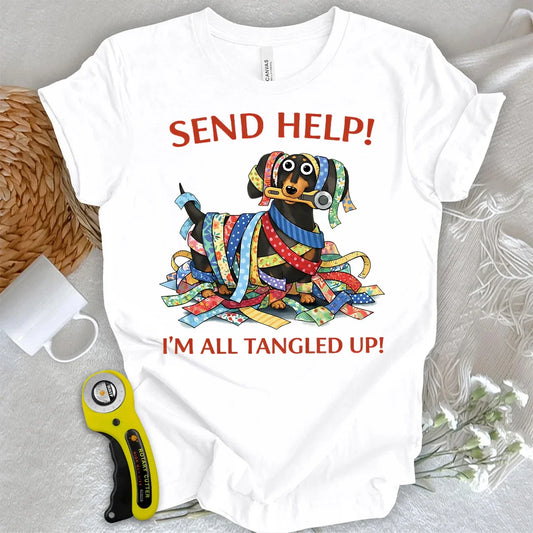Fabric Strip Mess T-shirt
