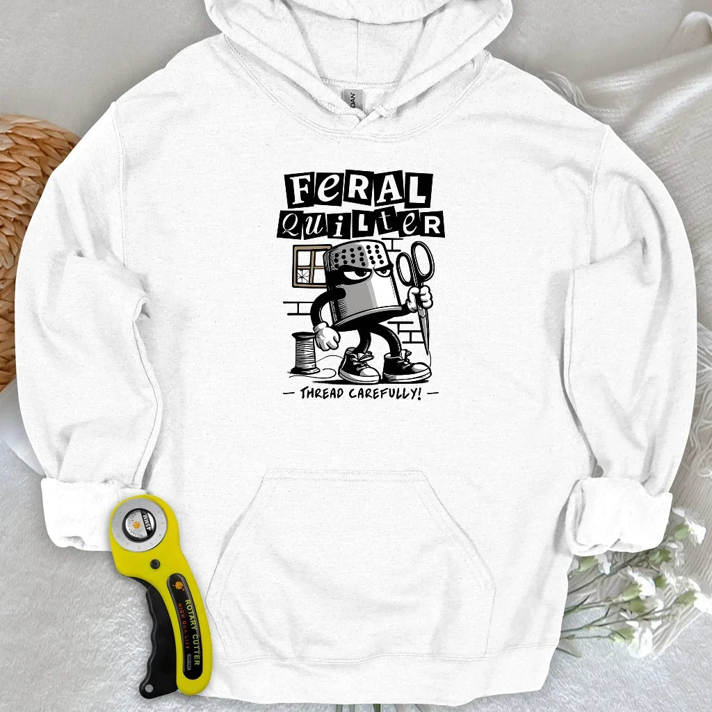 Feral Quilter Hoodie