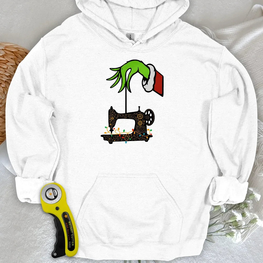 Grinch Stole Stitches Hoodie