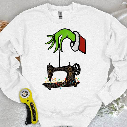 Grinch Stole Stitches Sweatshirt