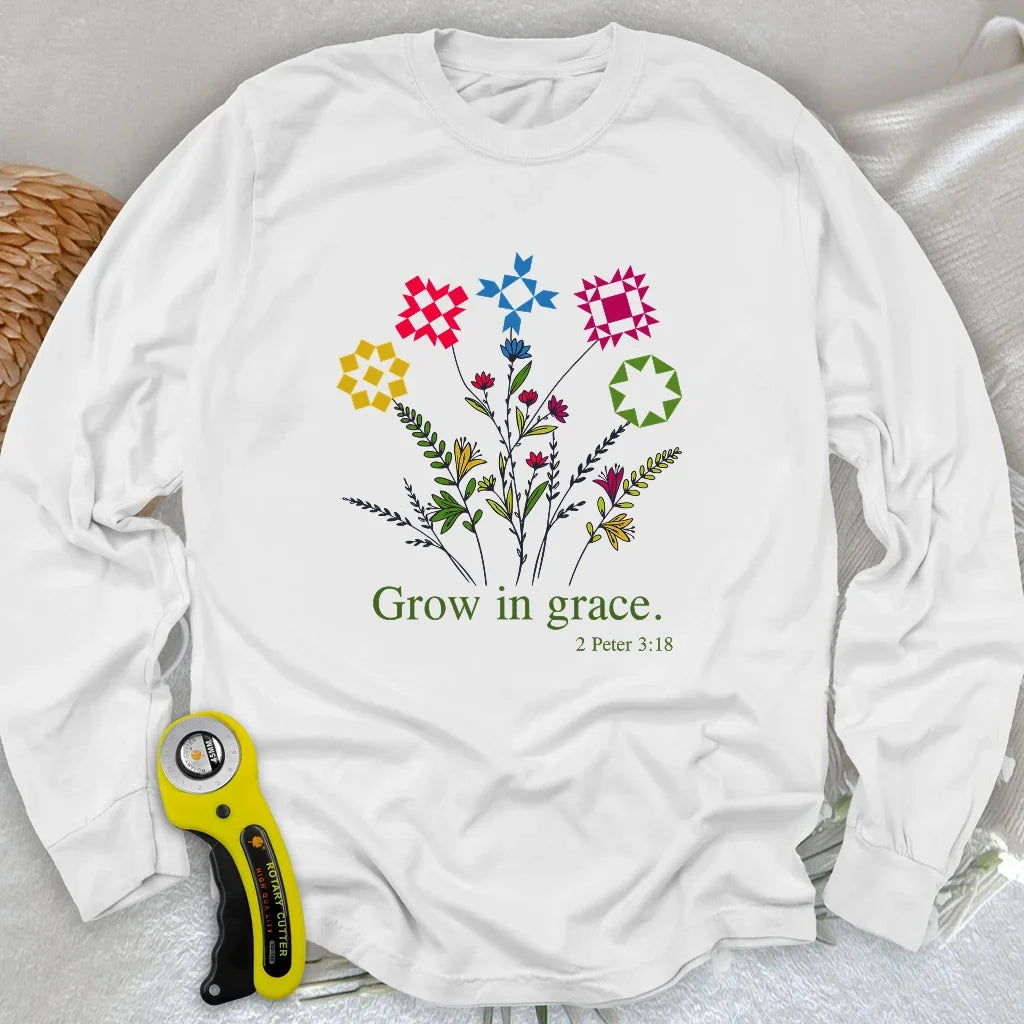 Grow In Grace Long Sleeve T-shirt