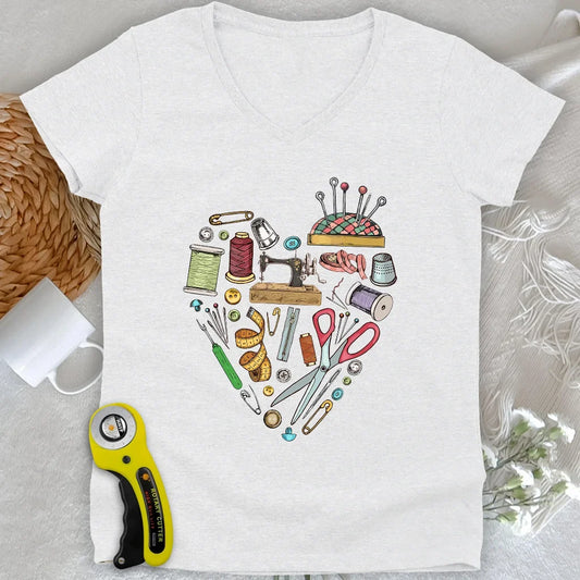 Guilty at heart Lady V-neck