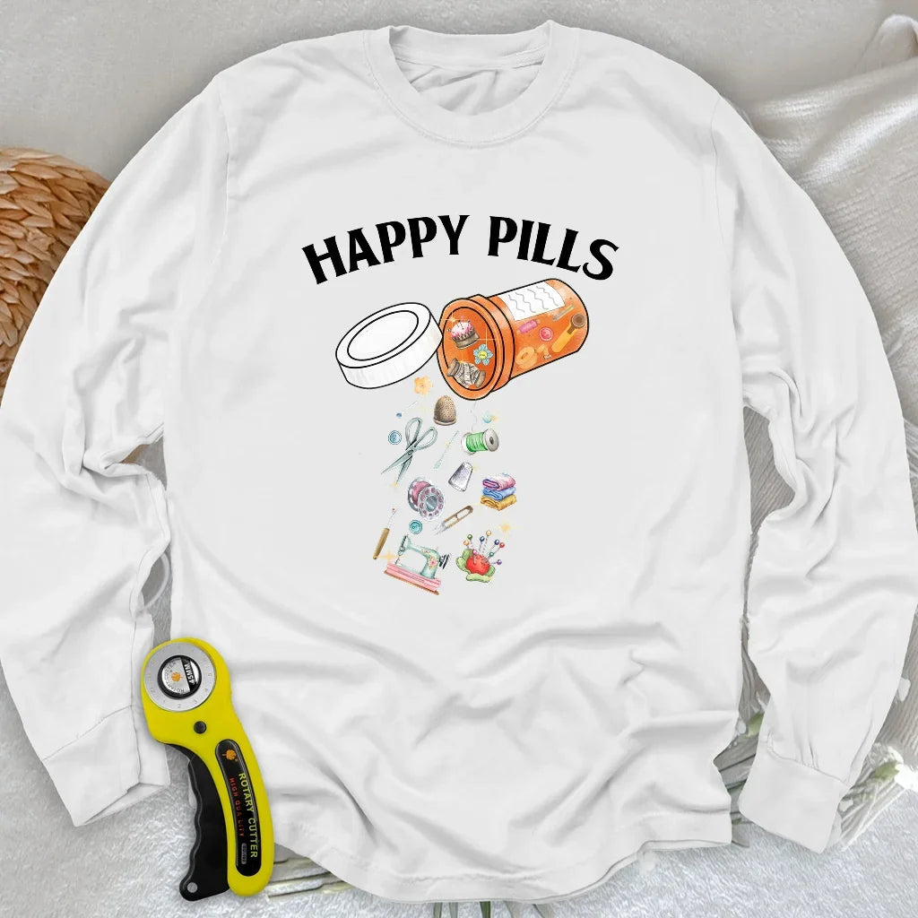Happy pills Long Sleeve T-shirt