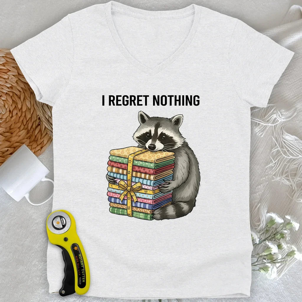 I Regret Nothing Lady V-neck
