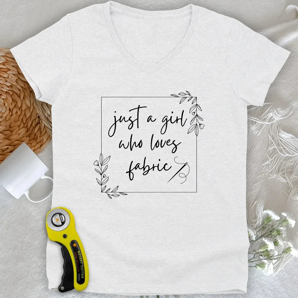 Love Fabric Lady V-neck