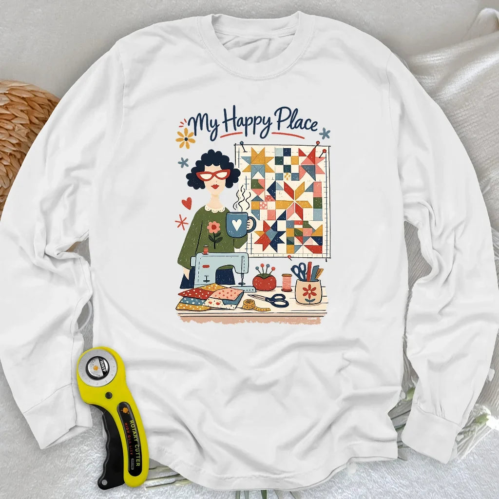 My Happy Place Long Sleeve T-shirt