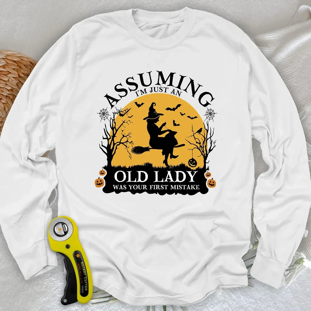 Old Lady Long Sleeve T-shirt