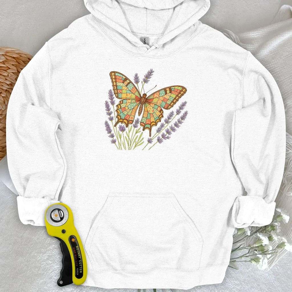 Patchwork Butterfly Hoodie