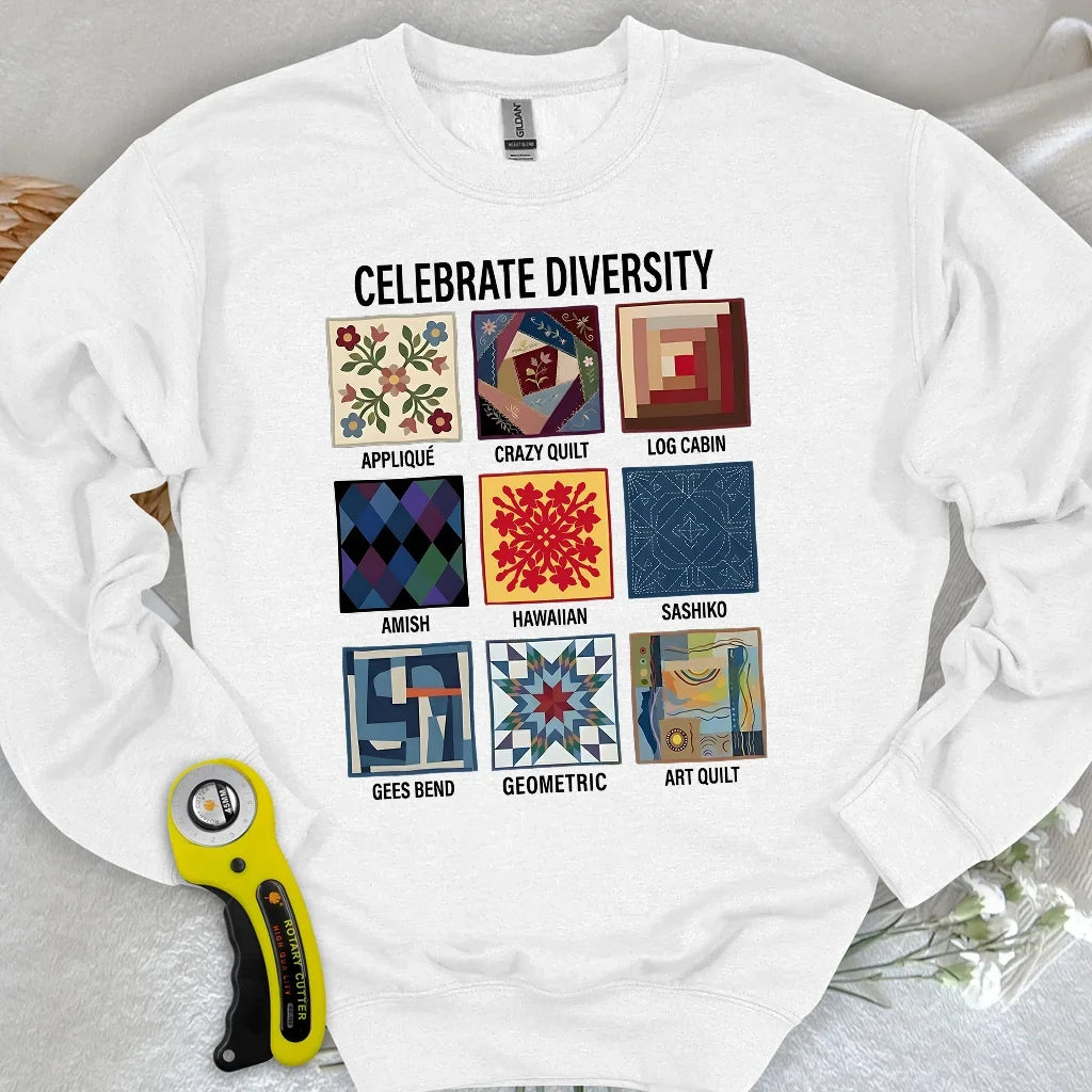 Patchwork Diversity Sweatshirt