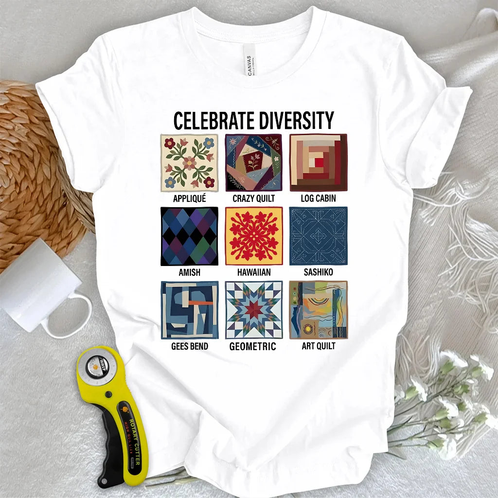 Patchwork Diversity T-Shirt