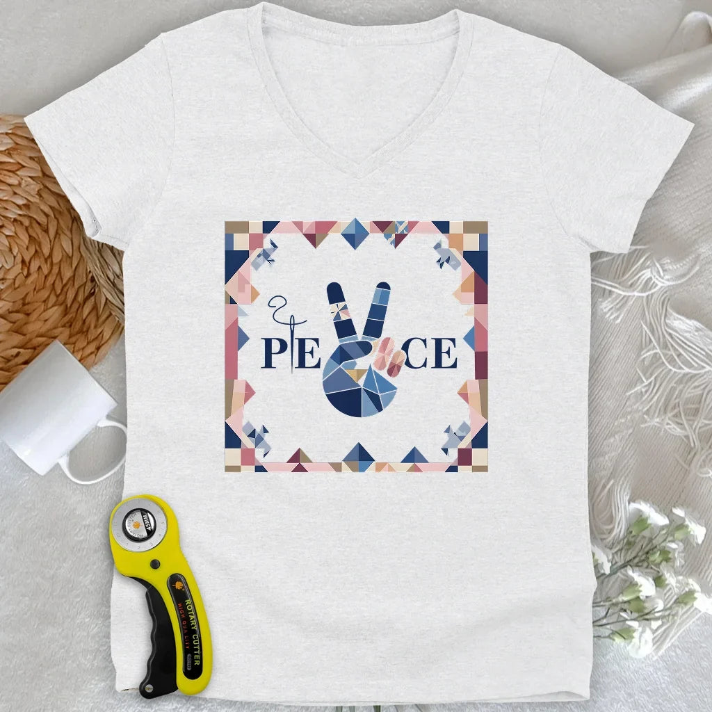 Piece & Peace Lady V-neck