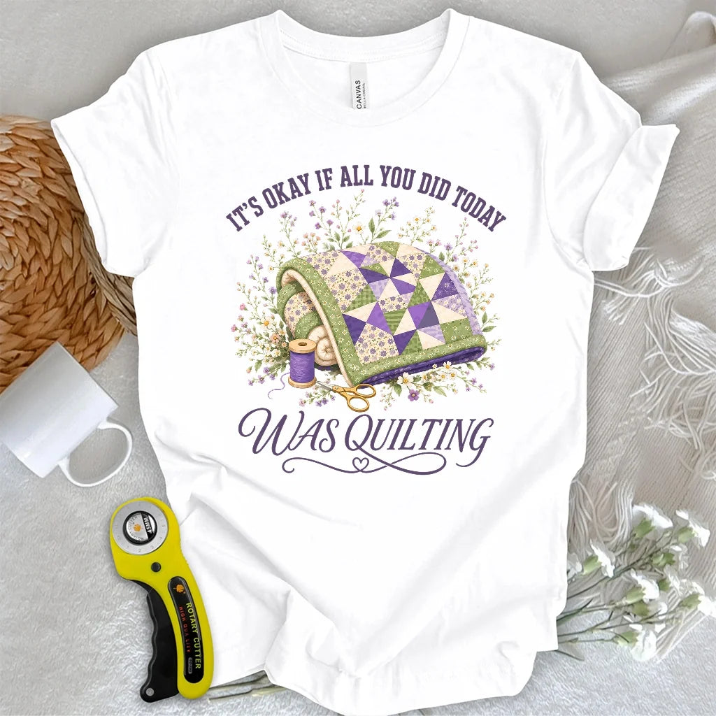Quilt All Day T-shirt