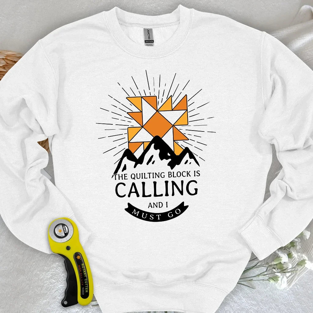Quilt Block Calling Sweatshirt