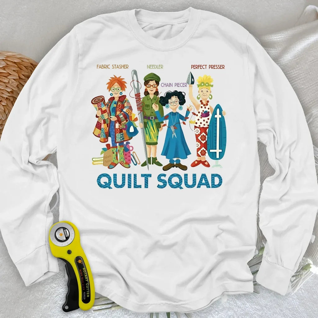 Quilt Squad Long Sleeve T-shirt