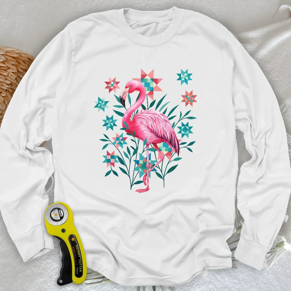 Quilted Garden Long Sleeve T-shirt