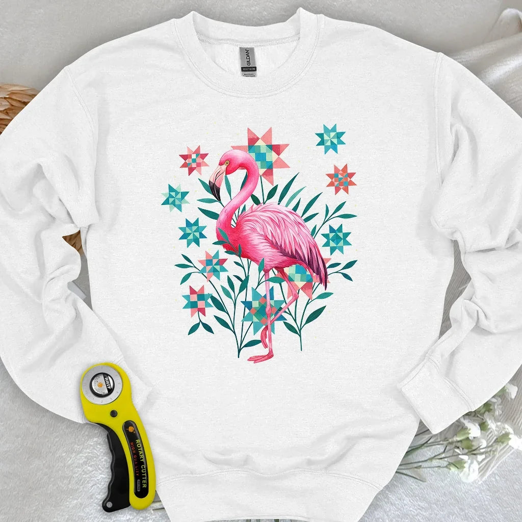 Quilted Garden Sweatshirt