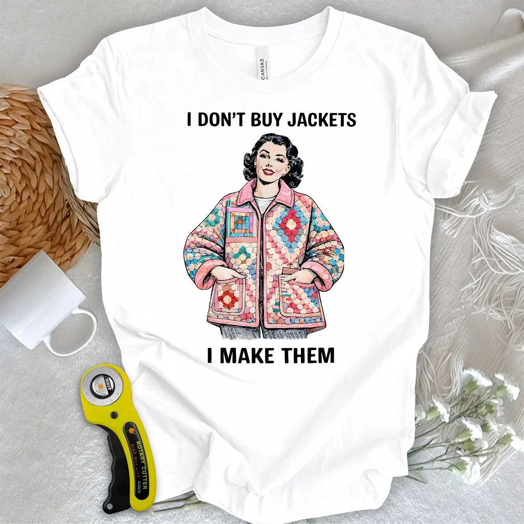 Quilted Jacket T-shirt