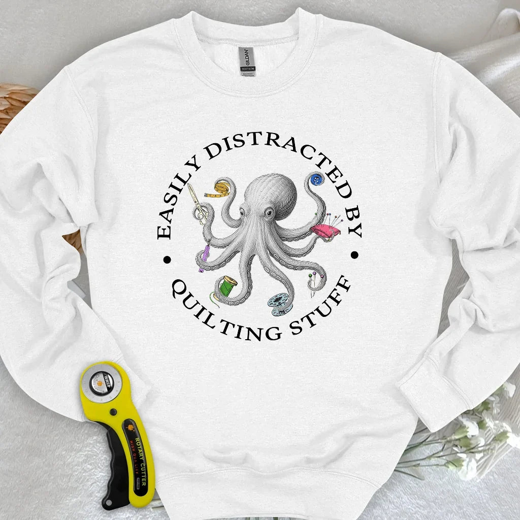 Quiltin Stuff Sweatshirt